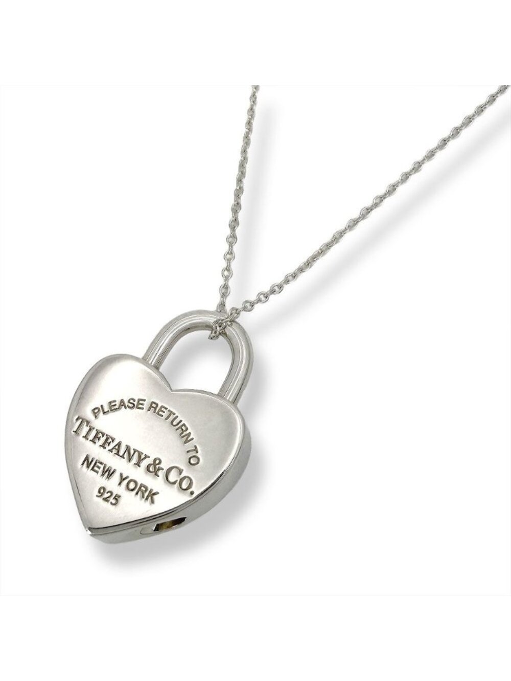 Tiffany & Co Return to Tiffany Lock Necklace